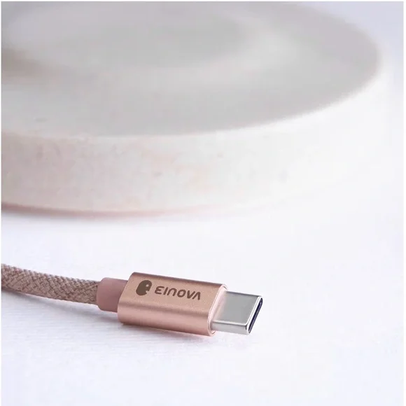 EinovaStone – Marble Wireless Charging Pad Designed in Italy-Cream Marble